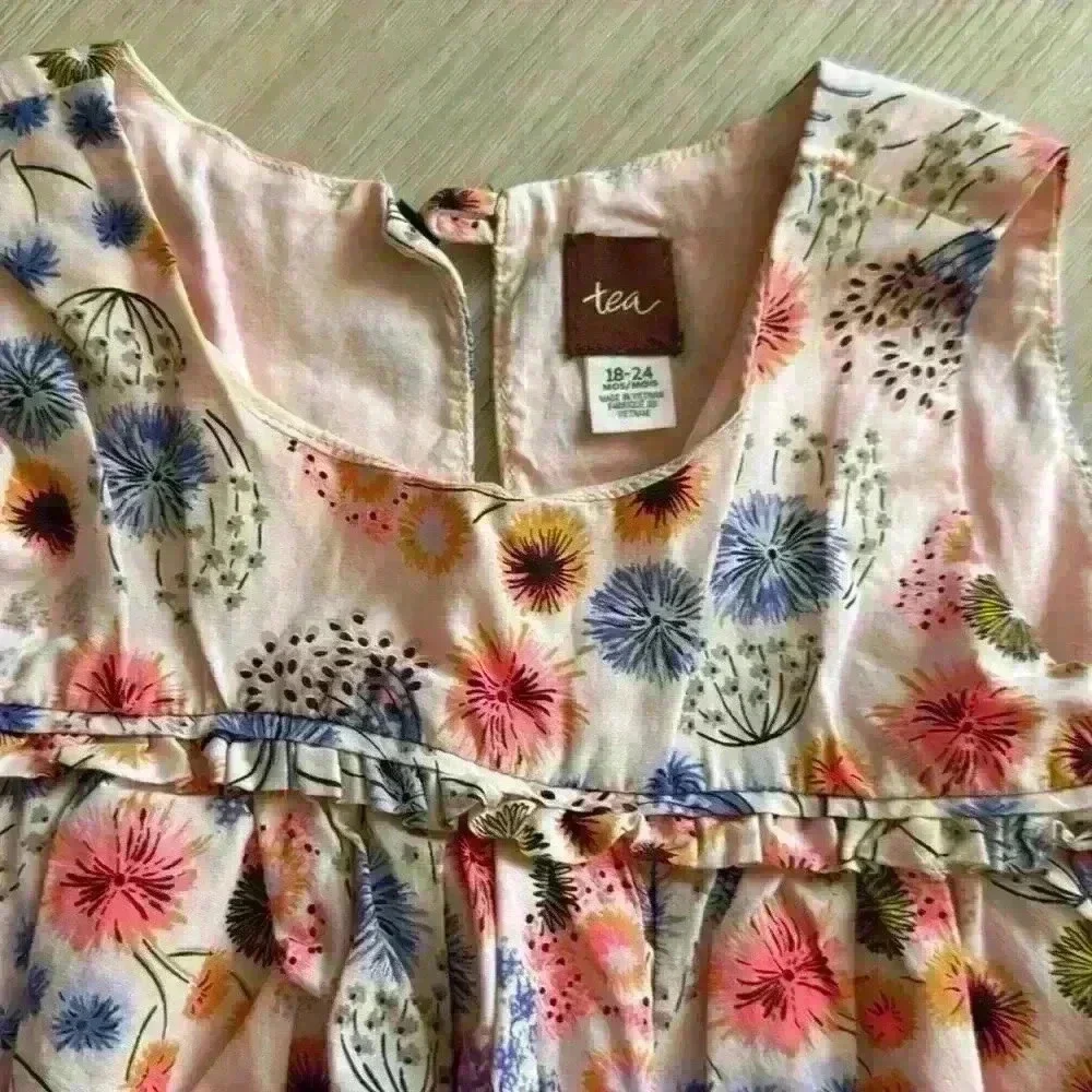Tea collection cotton dress size 18-24m